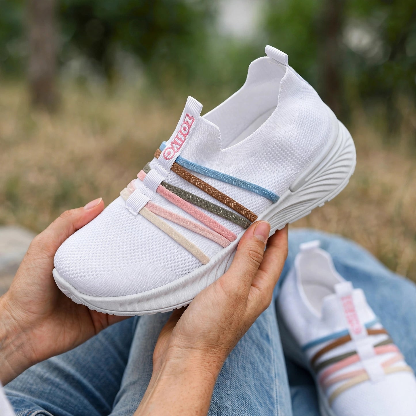 Lumière™ Women’s Comfort Shoes – Lightweight White Edition ✨ 💕