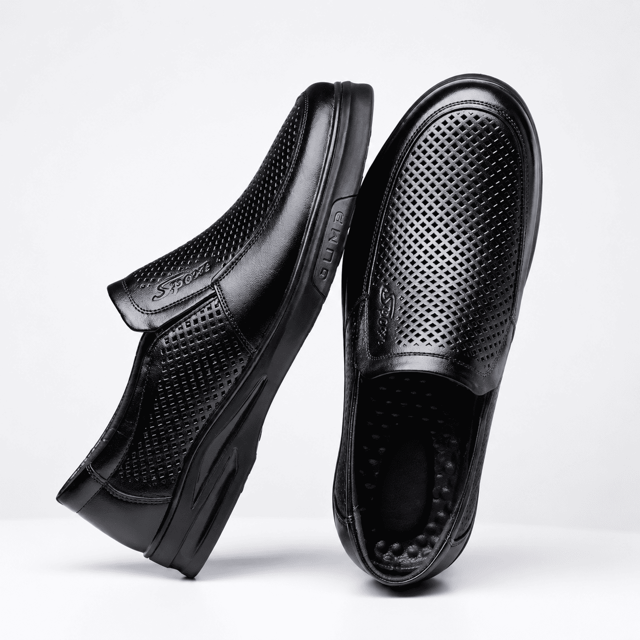 👞 Business Leather Shoes – Soft Leather Dad Shoes