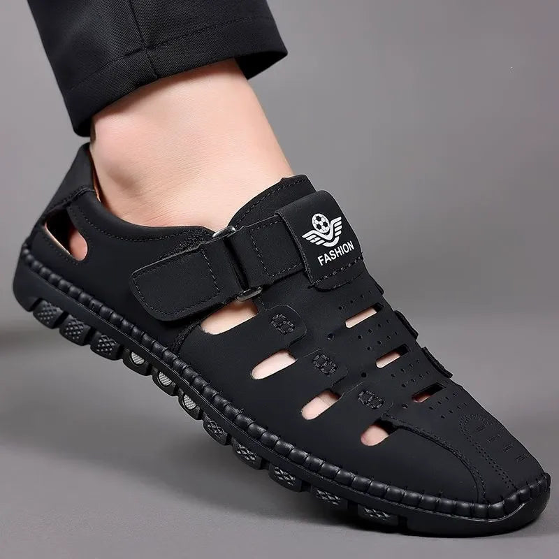 👞 Men's Casual Business Perforated Sandals