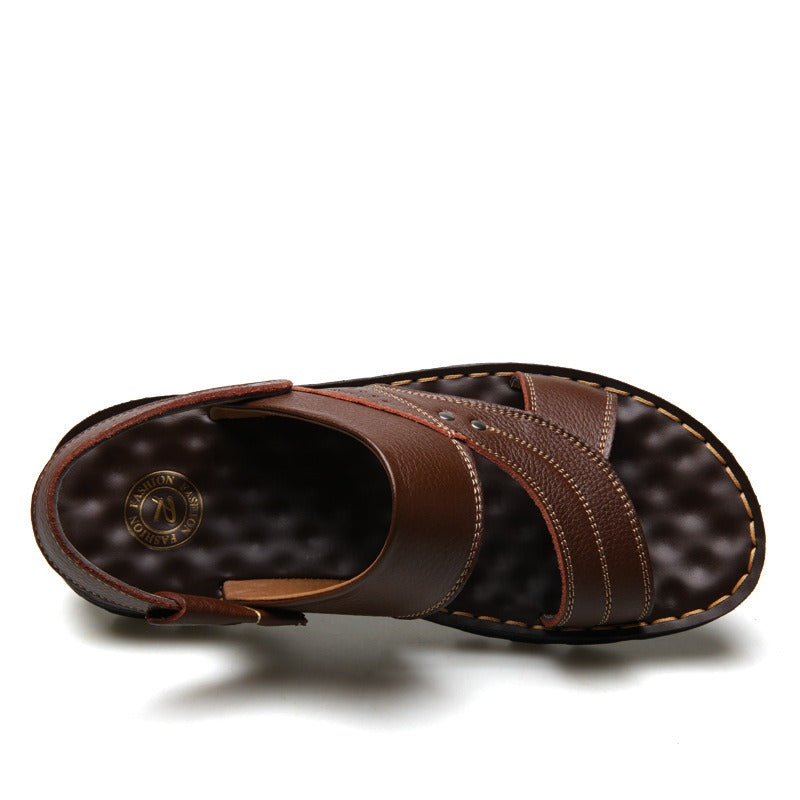 Men’s Premium Cowhide Leather Sandals✨