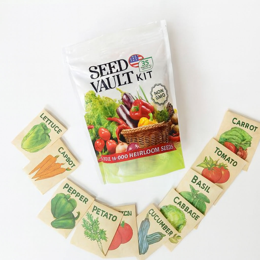 🌾 Ultimate Survival Vegetable Seed Vault 2026 🌽 35 Garden Varieties