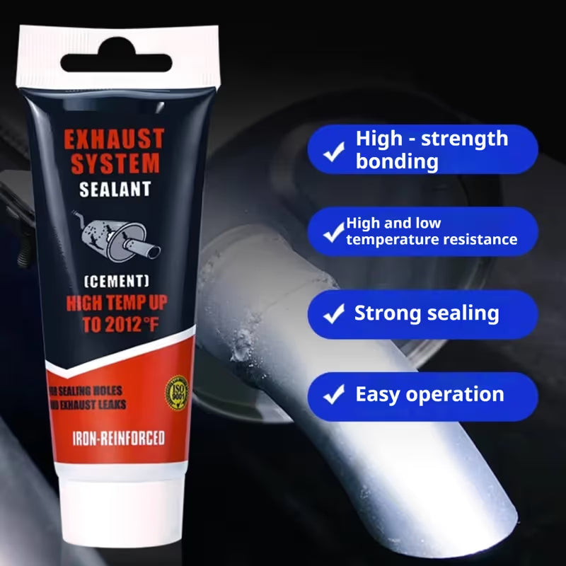 🚗 vestal High Temp Silicone Sealant Multifunctional Sealed Professional Repair Paste Glue 75g🎉