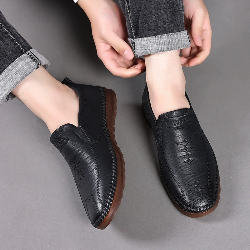 👞 Dragonfly Men’s Genuine Leather Shoes