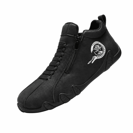 👞 New Style High-Top Leather Shoes for Men