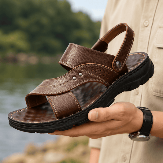 Men’s Premium Cowhide Leather Sandals✨