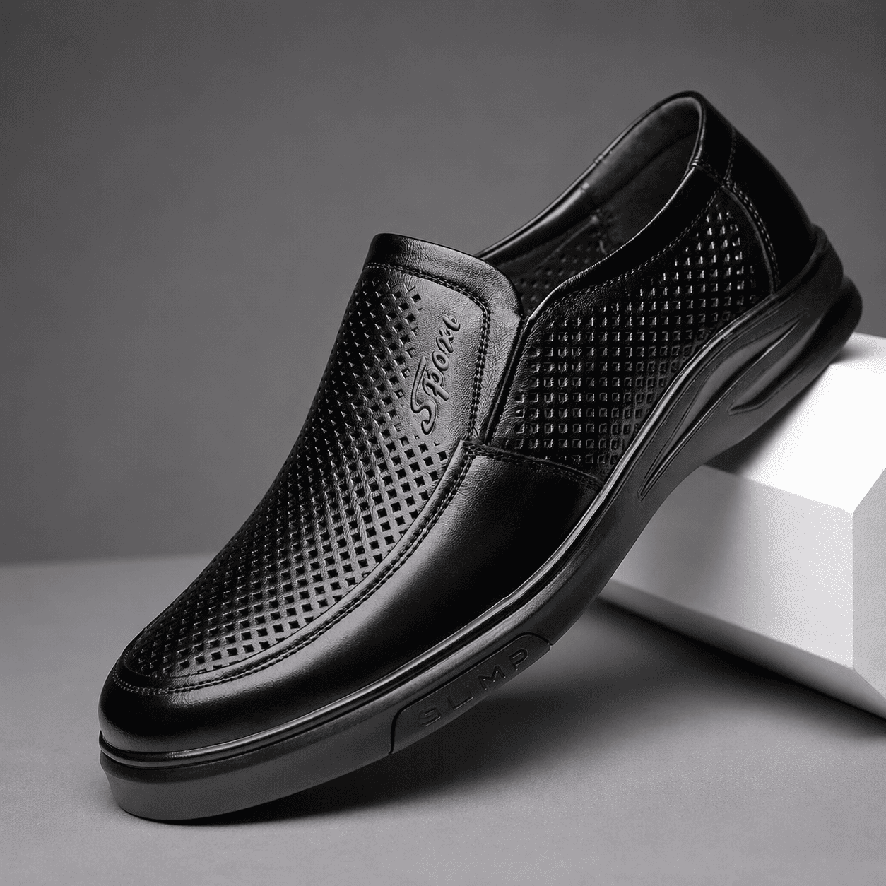👞 Business Leather Shoes – Soft Leather Dad Shoes