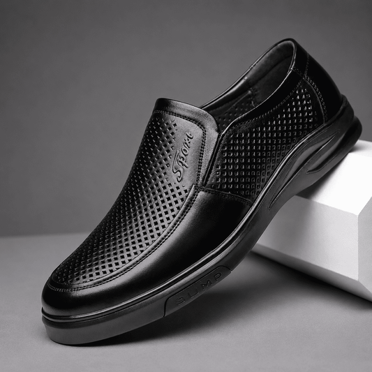 👞 Business Leather Shoes – Soft Leather Dad Shoes
