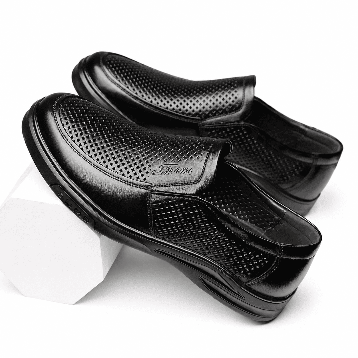 👞 Business Leather Shoes – Soft Leather Dad Shoes