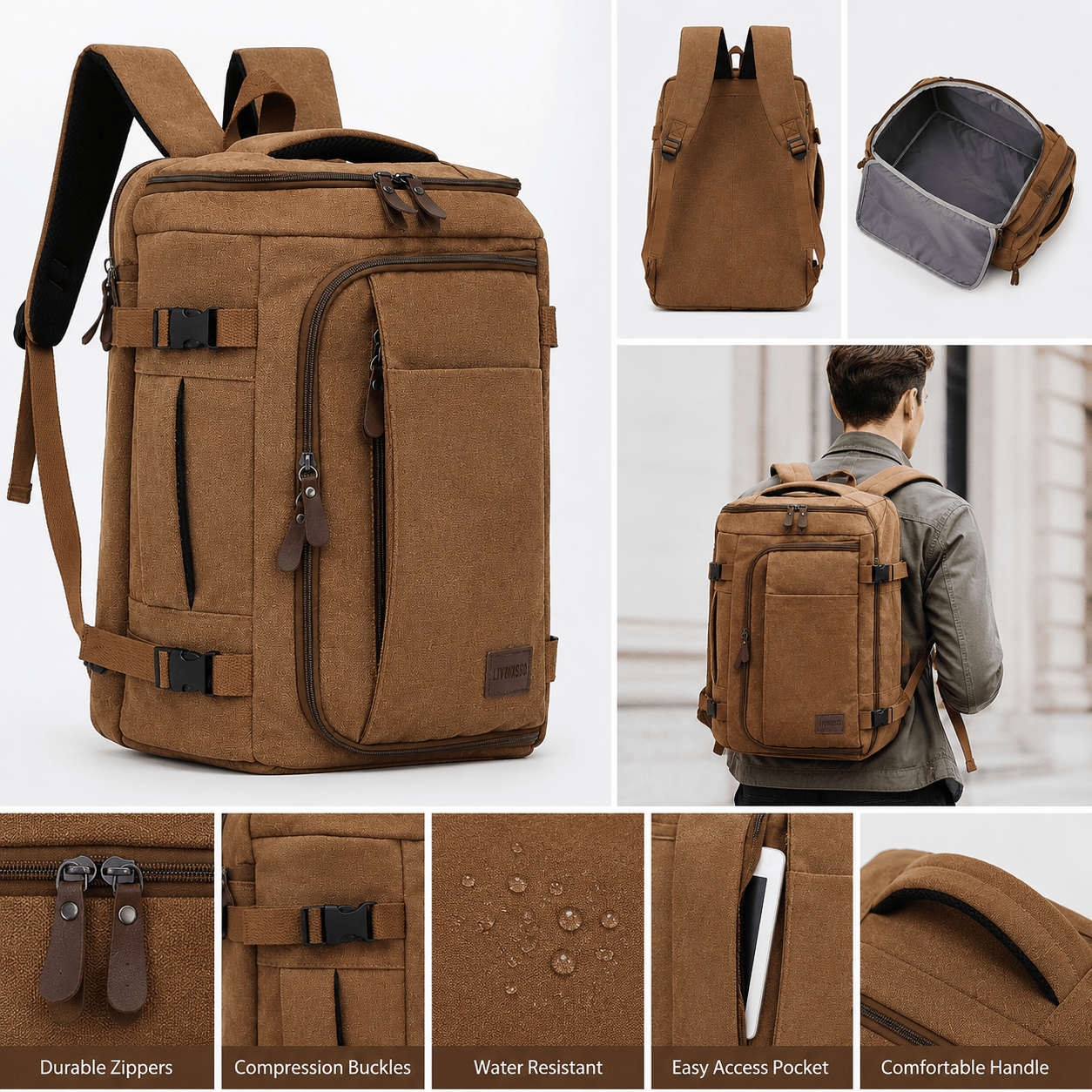 Class Backpack -Large Capacity Load Reducing Travel Backpack -2026💎