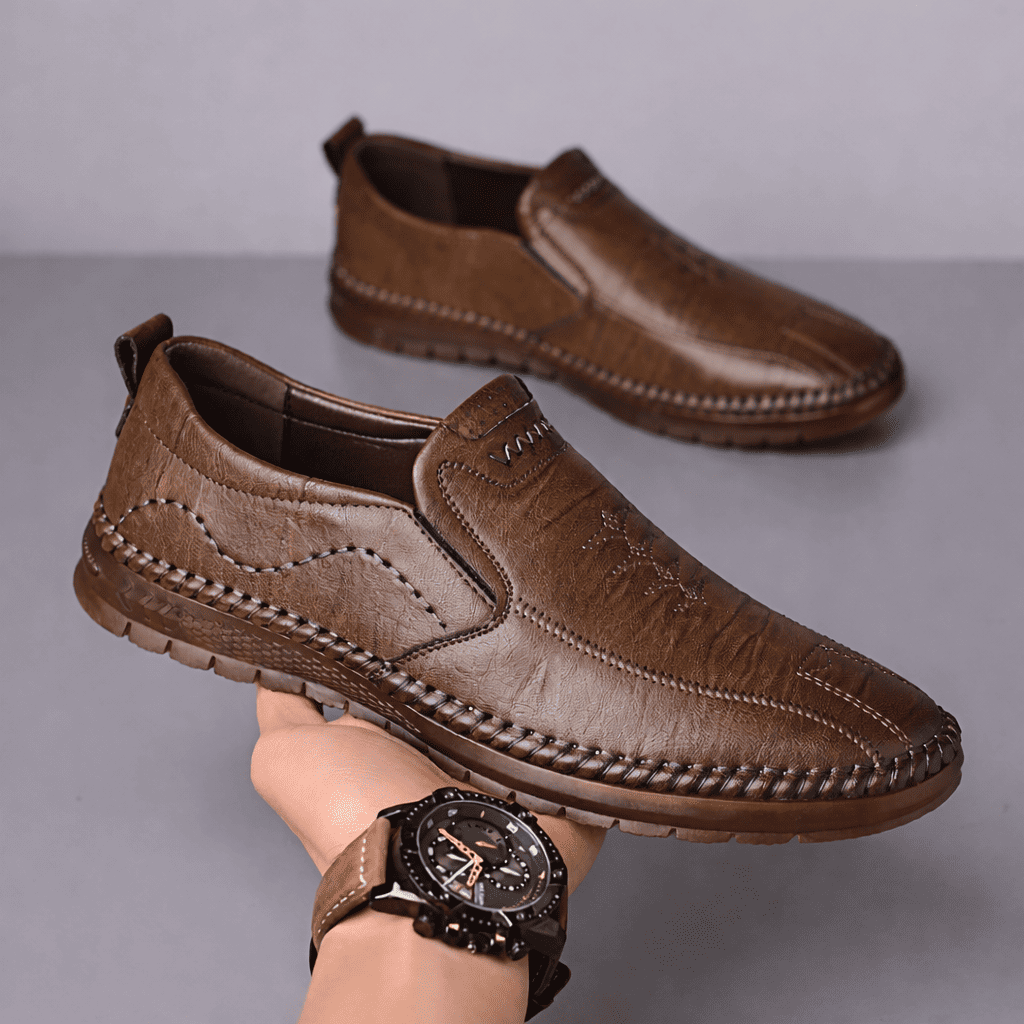 👞 Men's Slip-On Casual Leather Shoes✨