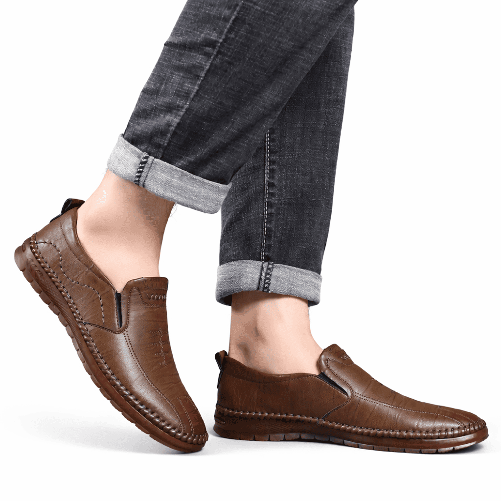 👞 Men's Slip-On Casual Leather Shoes✨