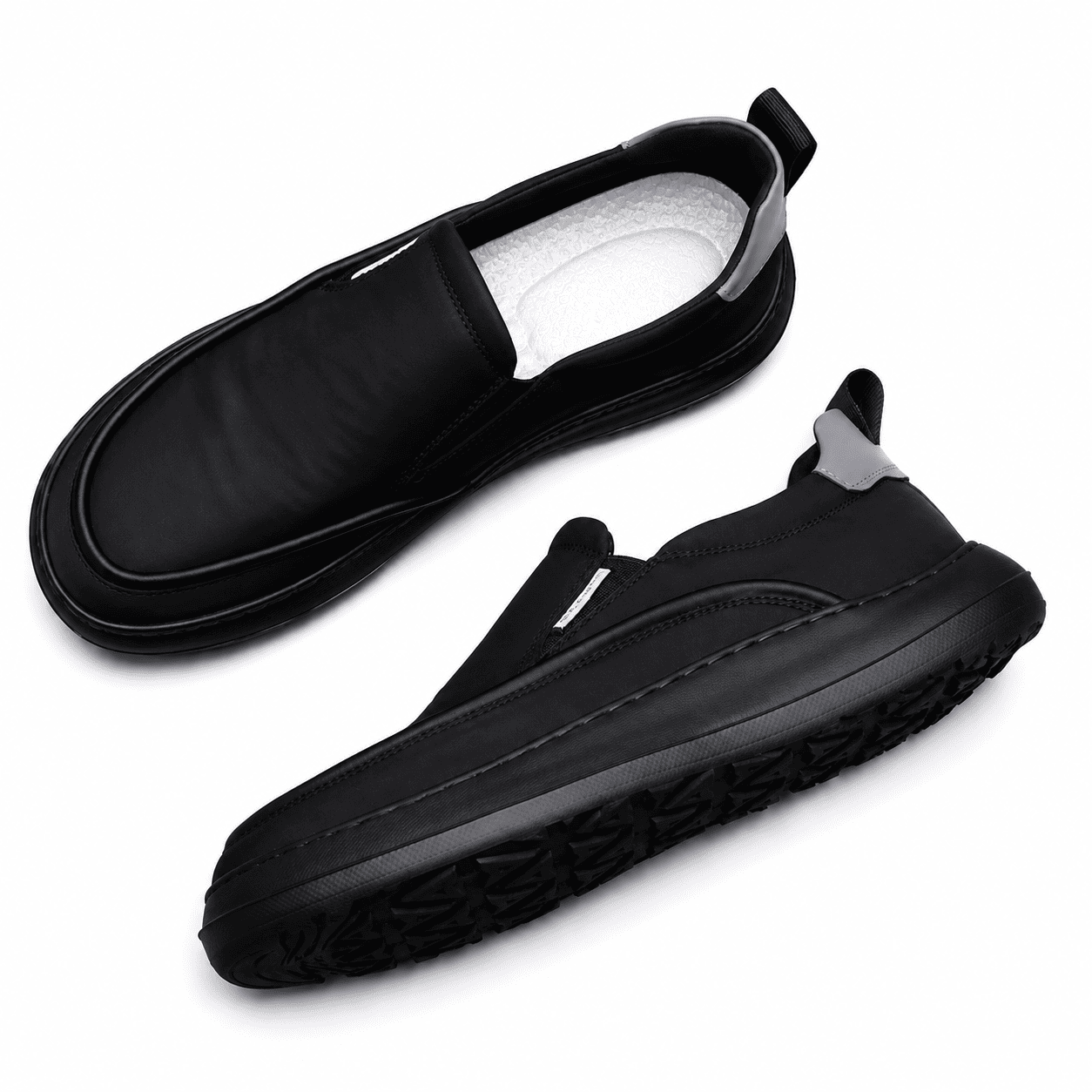 ✨Men’s Black Luxury Slip-On Loafers