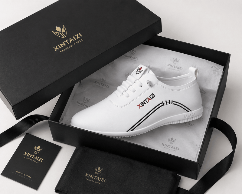 Black & White Class Shoes for Men – 50% OFF 2026👟