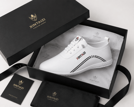 Black & White Class Shoes for Men – 50% OFF 2026👟