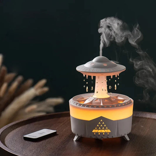 👽 UFO Rain Cloud Aroma Diffuser – Relax, Refresh &amp; Transform Your Space ✨🌧️