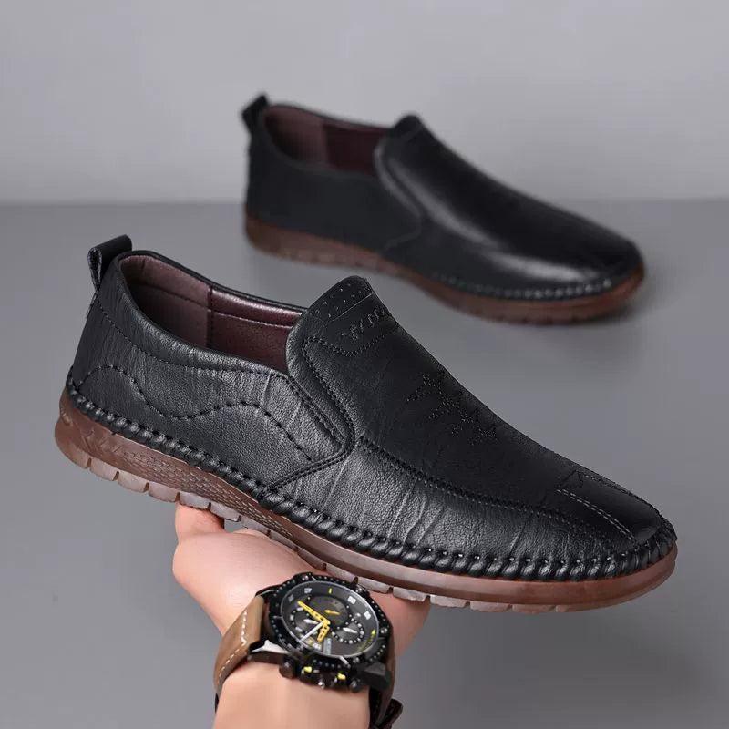 👞 Dragonfly Men’s Genuine Leather Shoes