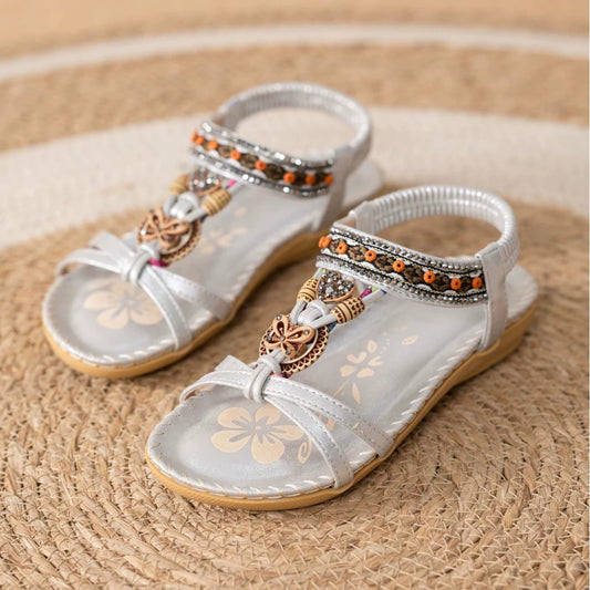 🤍 Yasirun Bohemian White Sandals for Women