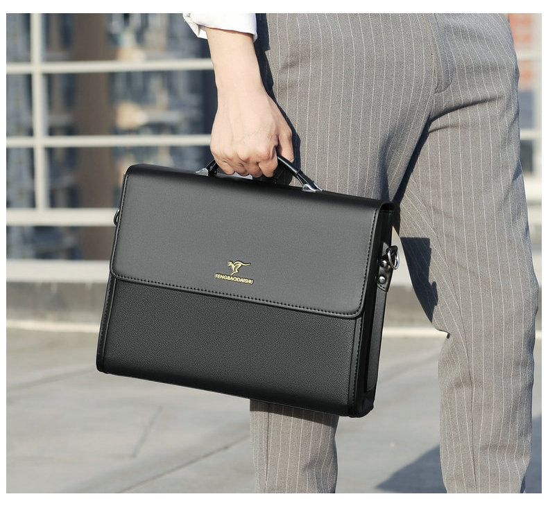 👜 Men’s Premium Business Leather Bag