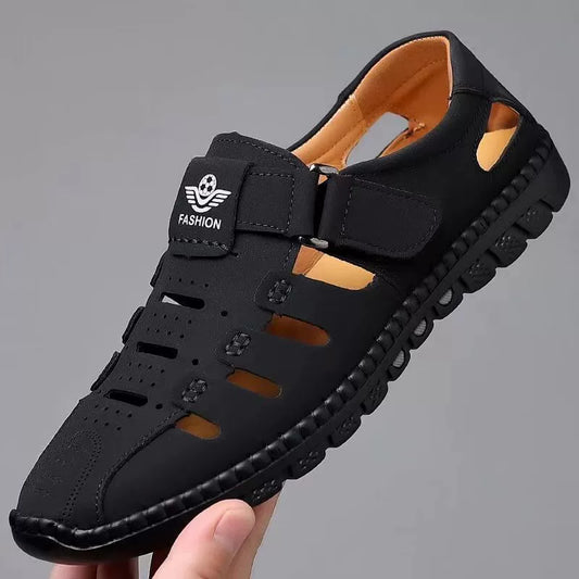 👞 Men's Casual Business Perforated Sandals