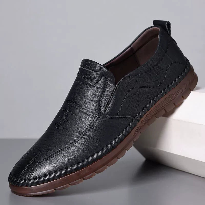 👞 Dragonfly Men’s Genuine Leather Shoes