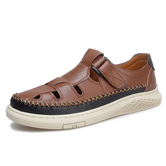 ORTAX™ Leather Comfort Sandals – Modern Style, All-Day Comfort 🤎✨