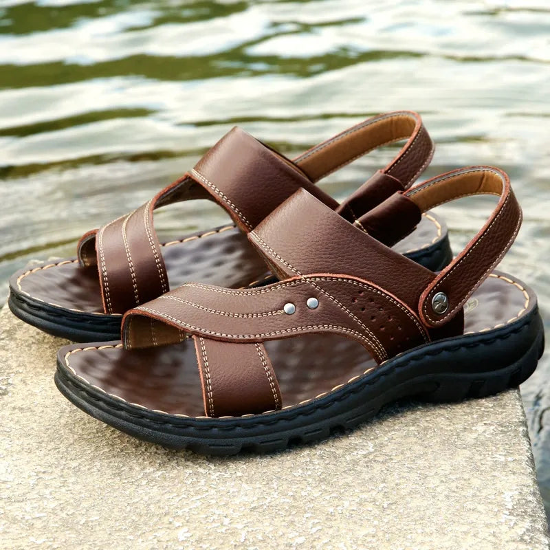 Men’s Premium Cowhide Leather Sandals✨