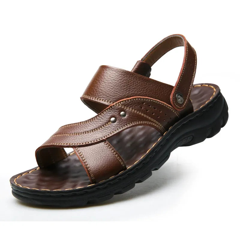 Men’s Premium Cowhide Leather Sandals✨