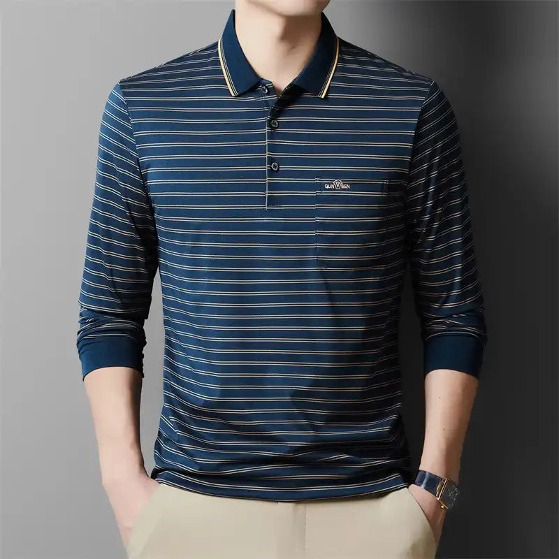 Polo blue Professionnel Style 2026  ✨