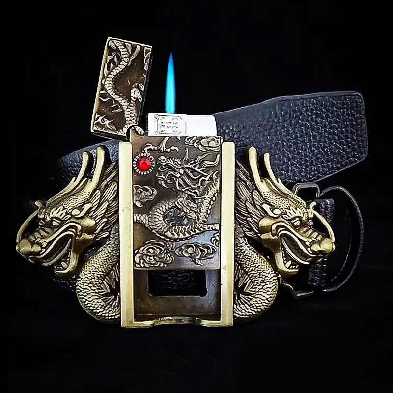 Ceinture Dragon with Briquet Cache-2026