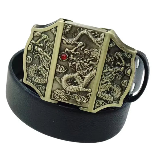 Ceinture Dragon with Briquet Cache-2026