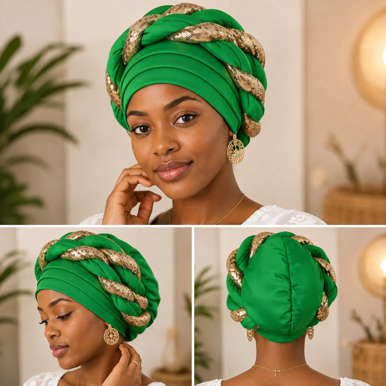 Turban Vert Chic and Comfortable-2026