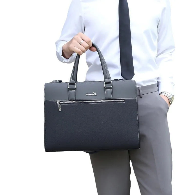 👜 Men’s Premium Business Leather Bag